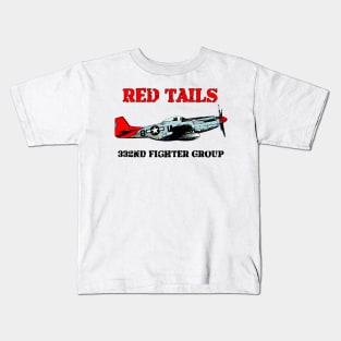 Red Tails Kids T-Shirt